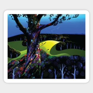 Eyvind Earle Sticker